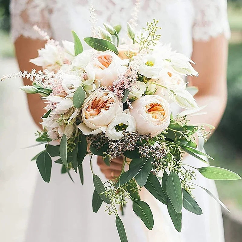porte bouquet mousse florale mariage décoration intérieure utilitaire blanc vert fleurs artificielles
