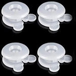 clips literie blanc moderne durable plastique fixations couettes support couvertures