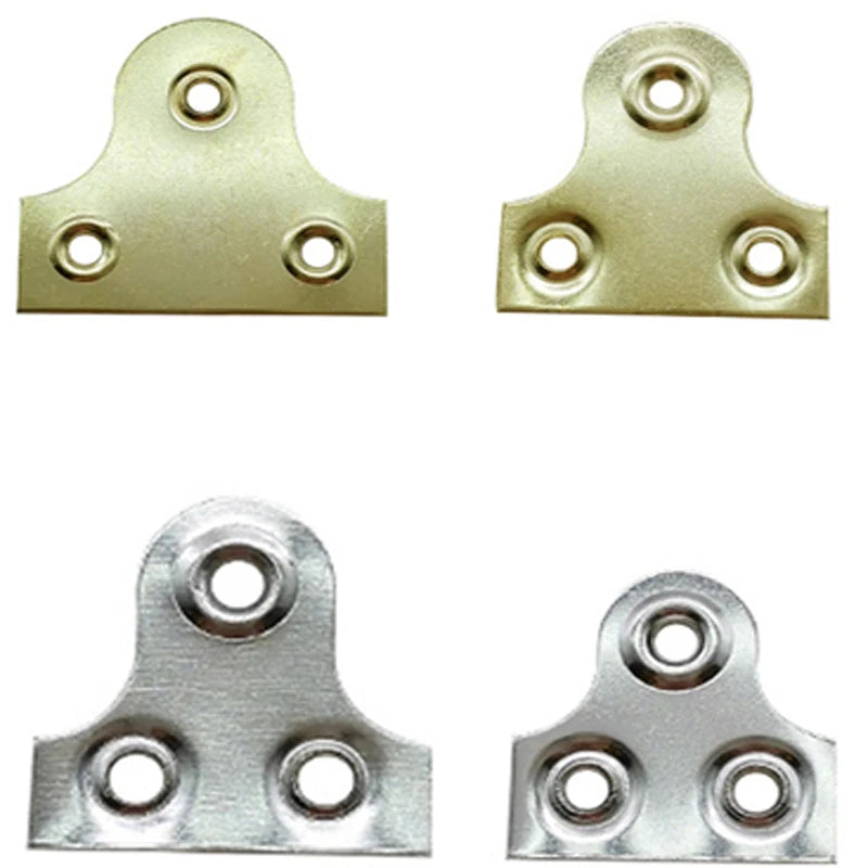 clips suspension doré argenté moderne bricolage travail métaux fixations invisibles cadres photo