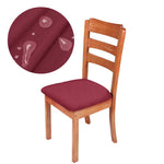 housses chaise polyester imperméable couleurs marron gris bleu noir beige moderne motif uni fixations