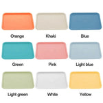 assiettes modernes orange khaki bleu vert rose blanc jaune respectueuses environnement