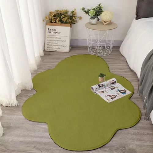 tapis maison moderne peluche antidérapant salon chambre coucher entrée intérieur