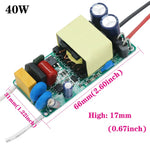 transformateur d'éclairage led 20w 30w 40w 50w alimentation constante 85 265v certifications ccc cqc