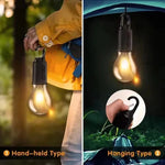 ampoule led solaire transparente moderne rechargeable camping randonnée urgence ip65 autonomie crochet