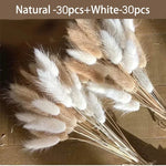 décoration naturelle plumes séchées blanches douces rustique anniversaire mariage deco maison