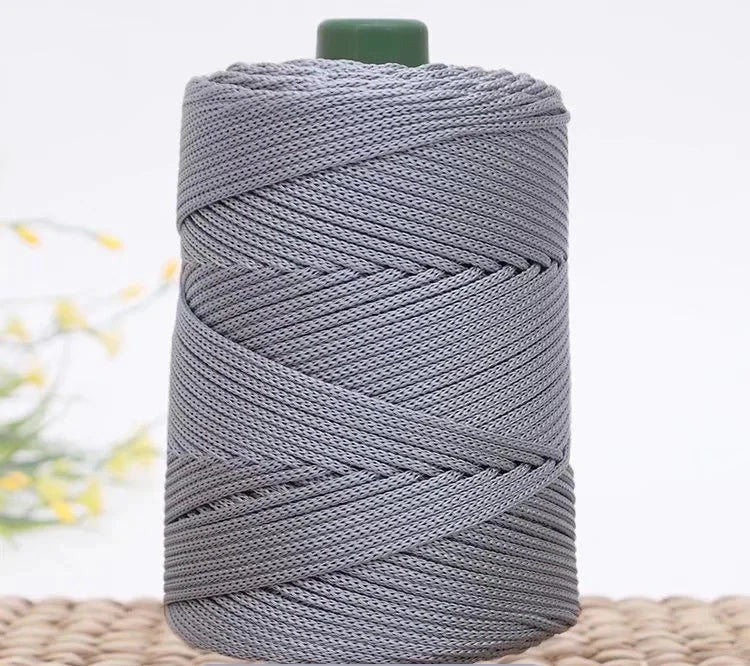 corde coton tressée 3mm fil tissé décoratif couture artisanat accessoires faits main