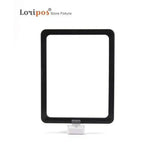 cadre présentation liège magnétique noir a4 clips contemporain fixations plastique pvc