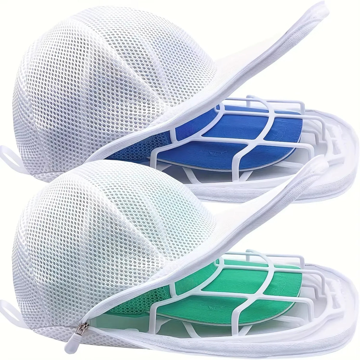 sac chapeaux blanc maille moderne zipper grille tailles