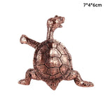 statuette grenouille bronze doré moderne support encens minimaliste ornement animal compagnie imitation antique