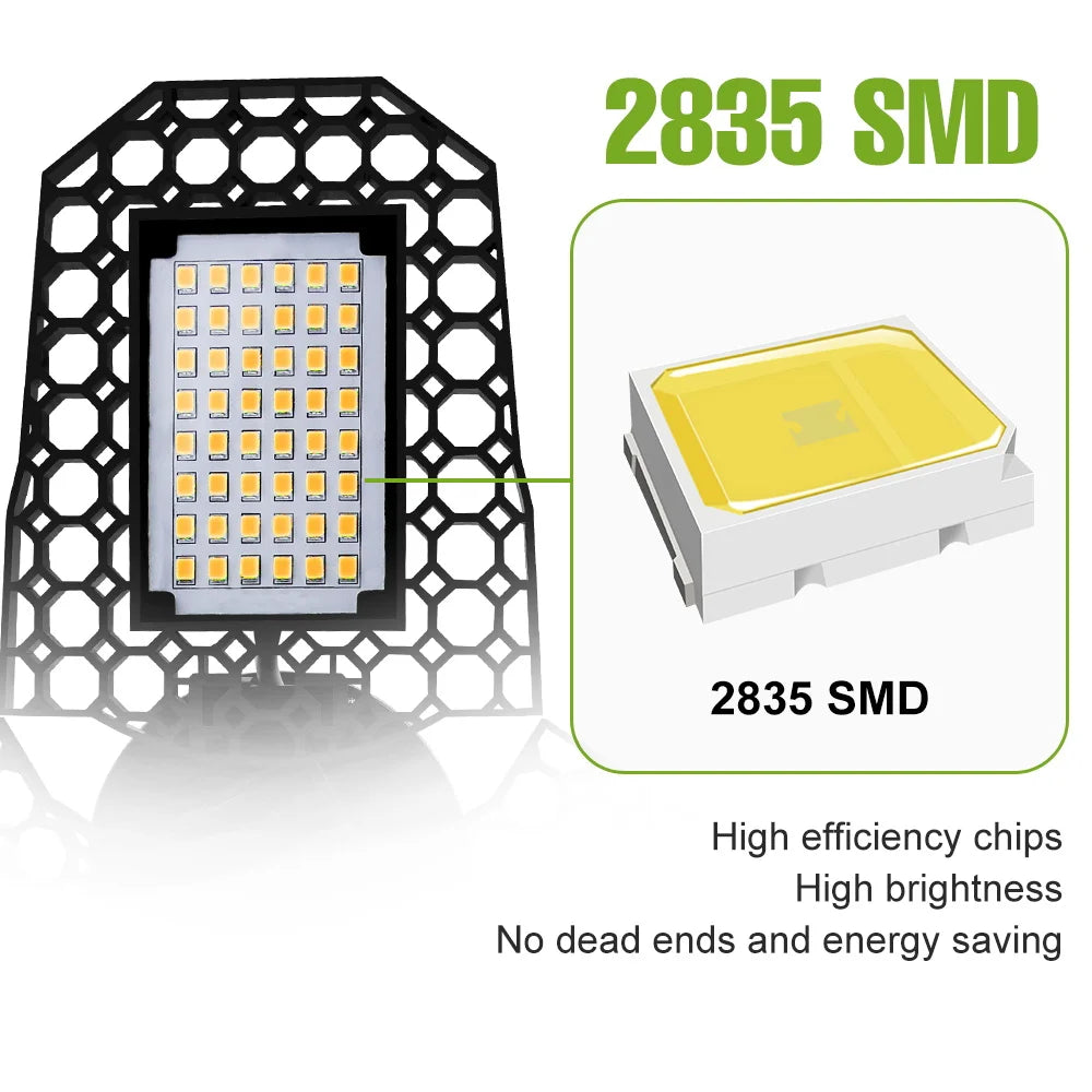 lampe led déformable noir grille hexagonale moderne 90mm 226mm 500lumens 20000h