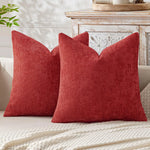 housse coussin carré tissage texture polyester coton moderne bleu marine clair beige marron