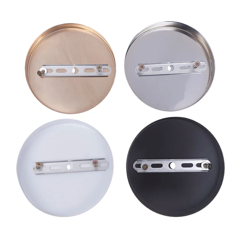 disques suspension or argent noir modernes vis 15cm