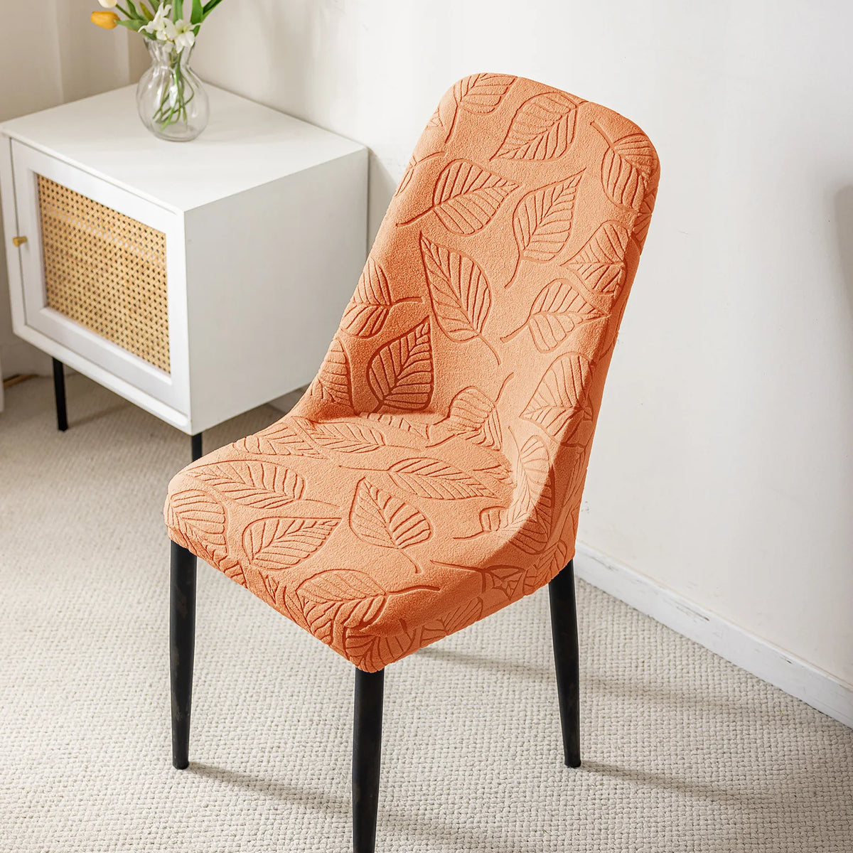 housse chaise tissu carreaux blanc gris moderne adhésif polyestre extérieur adaptable diverse utilisation