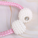 boucles rideau blanches adhésif moderne élégantes variées couleurs blanc bleu gris rose beige doré