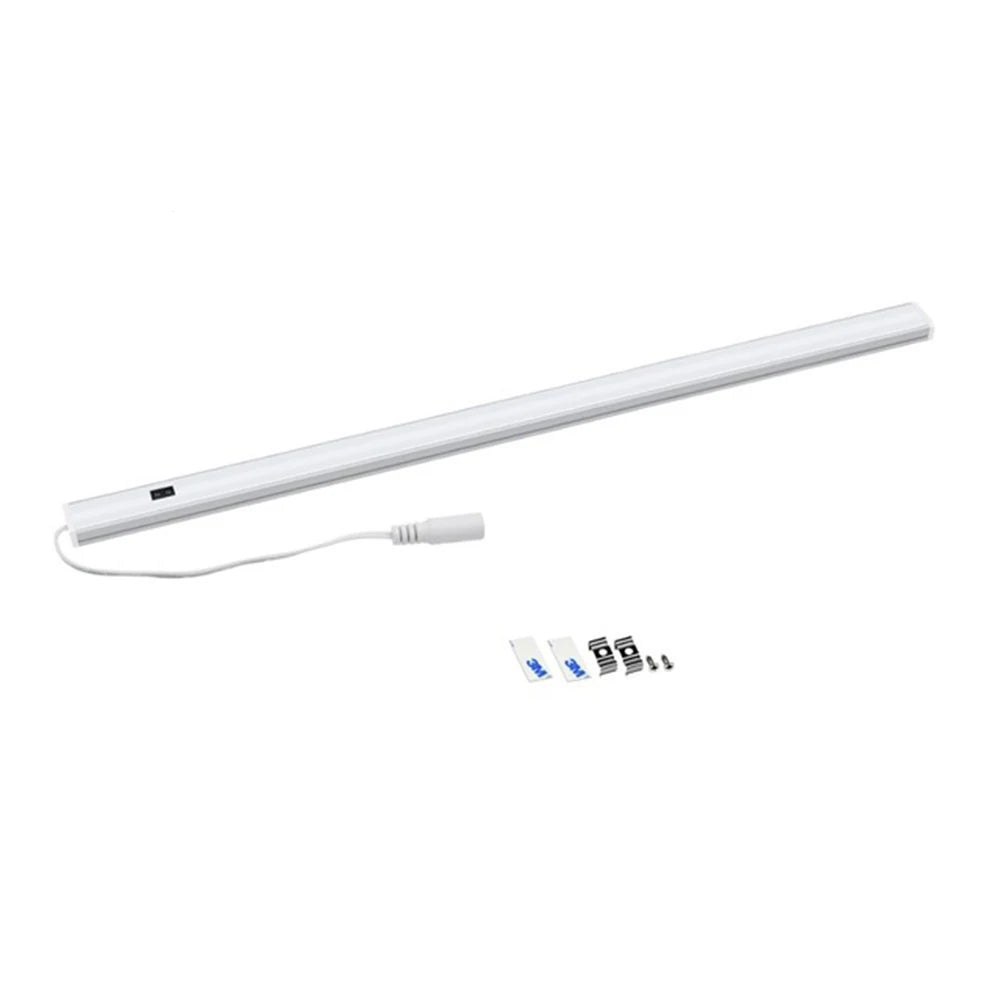 lampe barre led blanc moderne 30 40 50cm adhésif usb 12v tactile chambre