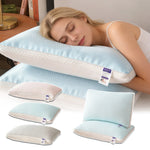 oreiller pentagramme bleu clair moderne texture géométrique polyester microfibre respirant adultes étudiants couverture nocturne