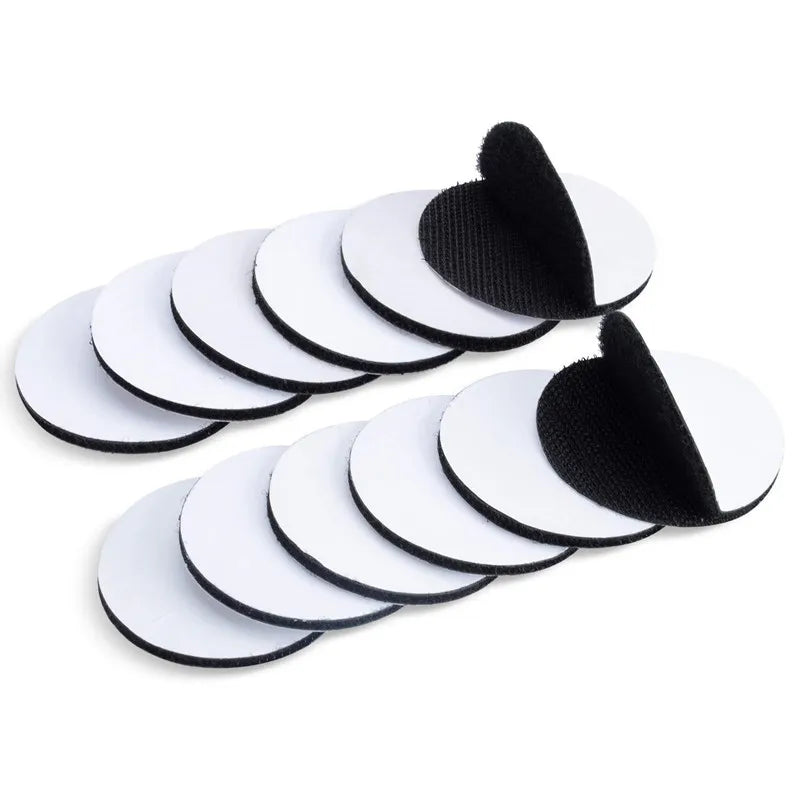 élastiques adhésifs auto collants noir blanc texture velcro pratique utilitaire écologiques polyesters nylon