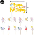 décorations gâteau cupcakes fées papillons fleurs mariage anniversaire baptême révélation sexe MADAM FAIRY PARTY