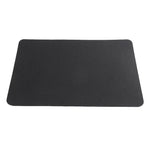 tapis protection cuisine noir résistant chaleur adhésif 44x30cm moderne antidérapant