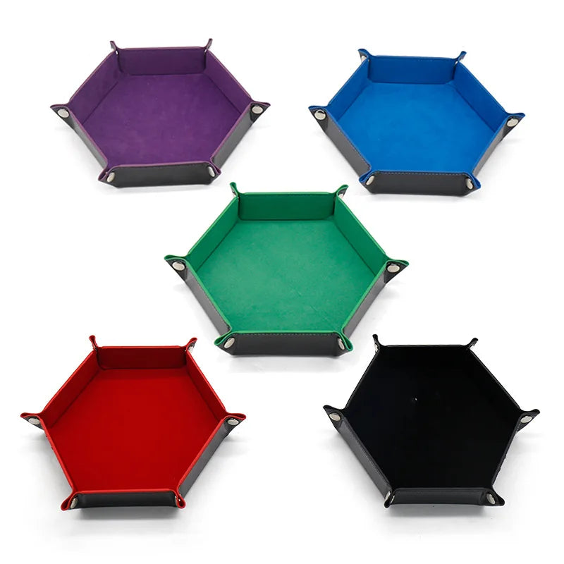plateau jeu dés violet velours moderne bleu vert rouge noir marron