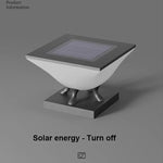 lumière solaire moderne pieds métalliques blanc gris contemporain minimaliste led