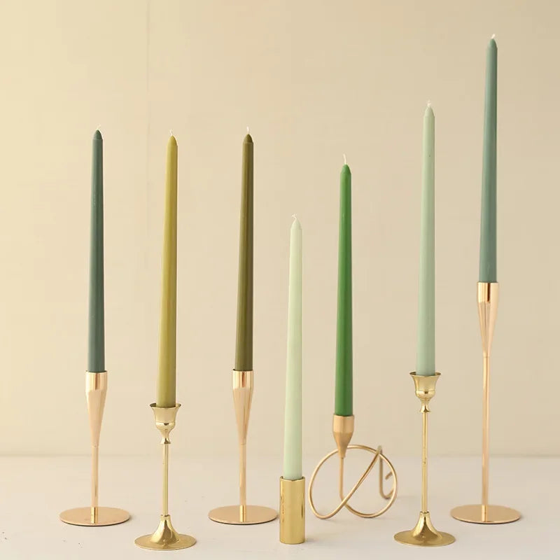 bougies mariage rouge orange gris vert bleu rose marron beige violet blanc moderne