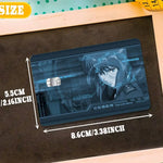sticker anime ghost shell waterproof réutilisable moderne graphique carte crédit pièces