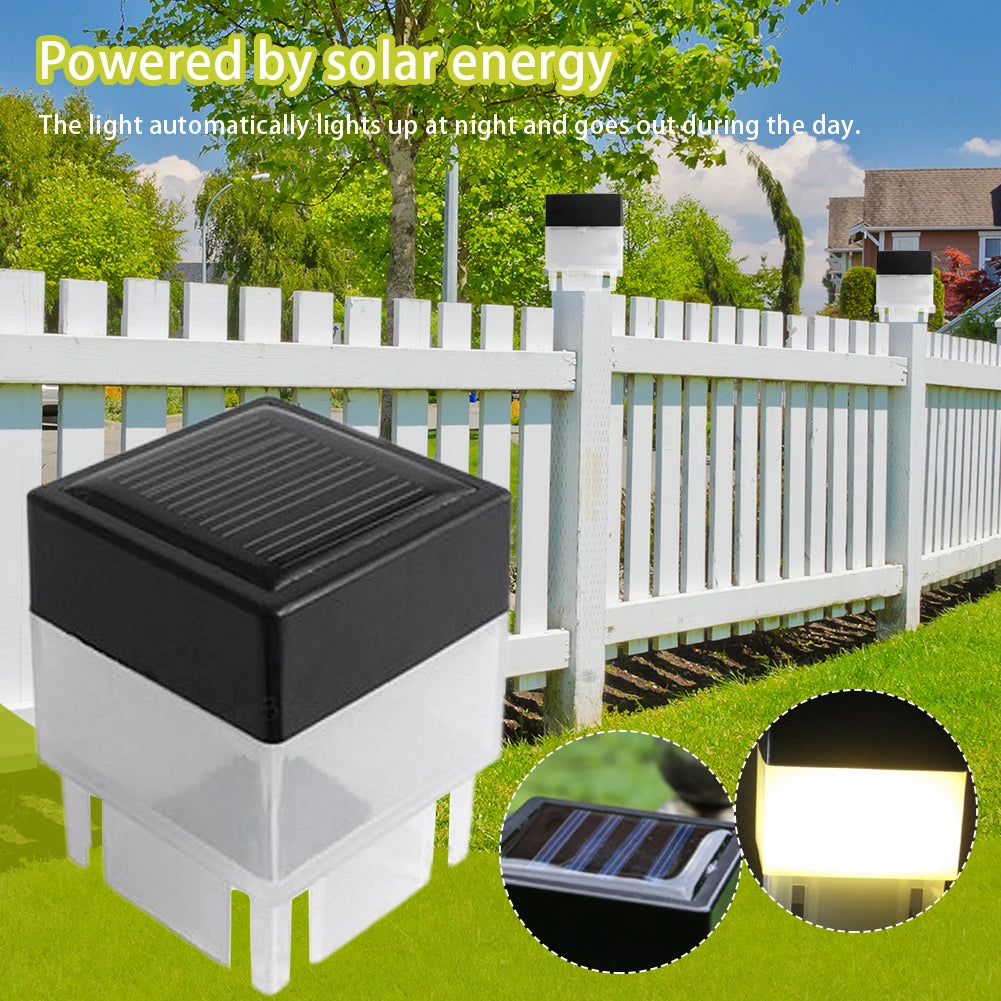 lampe solaire moderne panneaux solaires noir blanc interrupteur on off translucide minimalisteextérieur decoration