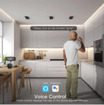 contrôleur led prise usb bluetooth wifi blanc moderne adhésif tactile câble intelligent réglable alexa