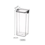 boîtes rangement hermétiques plastique qualité alimentaire épices céréales fruits secs anti humidité respectueux environnement