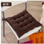 coussin siège carré anti décubitus amovible lavable moderne confortable tissu épais doux coutures horizontales