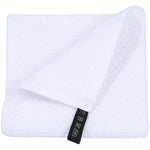 serviettes cuisine coton beige gris rouge maille fine moderne