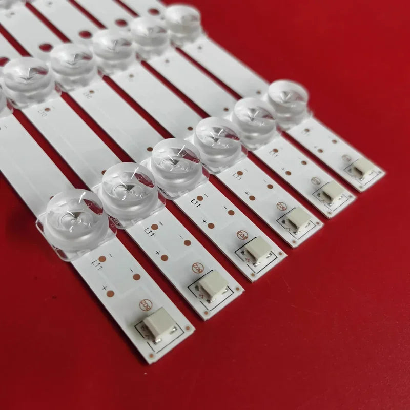 bande led blanc moderne fixations pièces certification sécurité tension