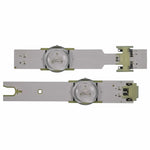 bande led rétro éclairage blanc moderne 3v connecteurs boutons commandes 12 pièces
