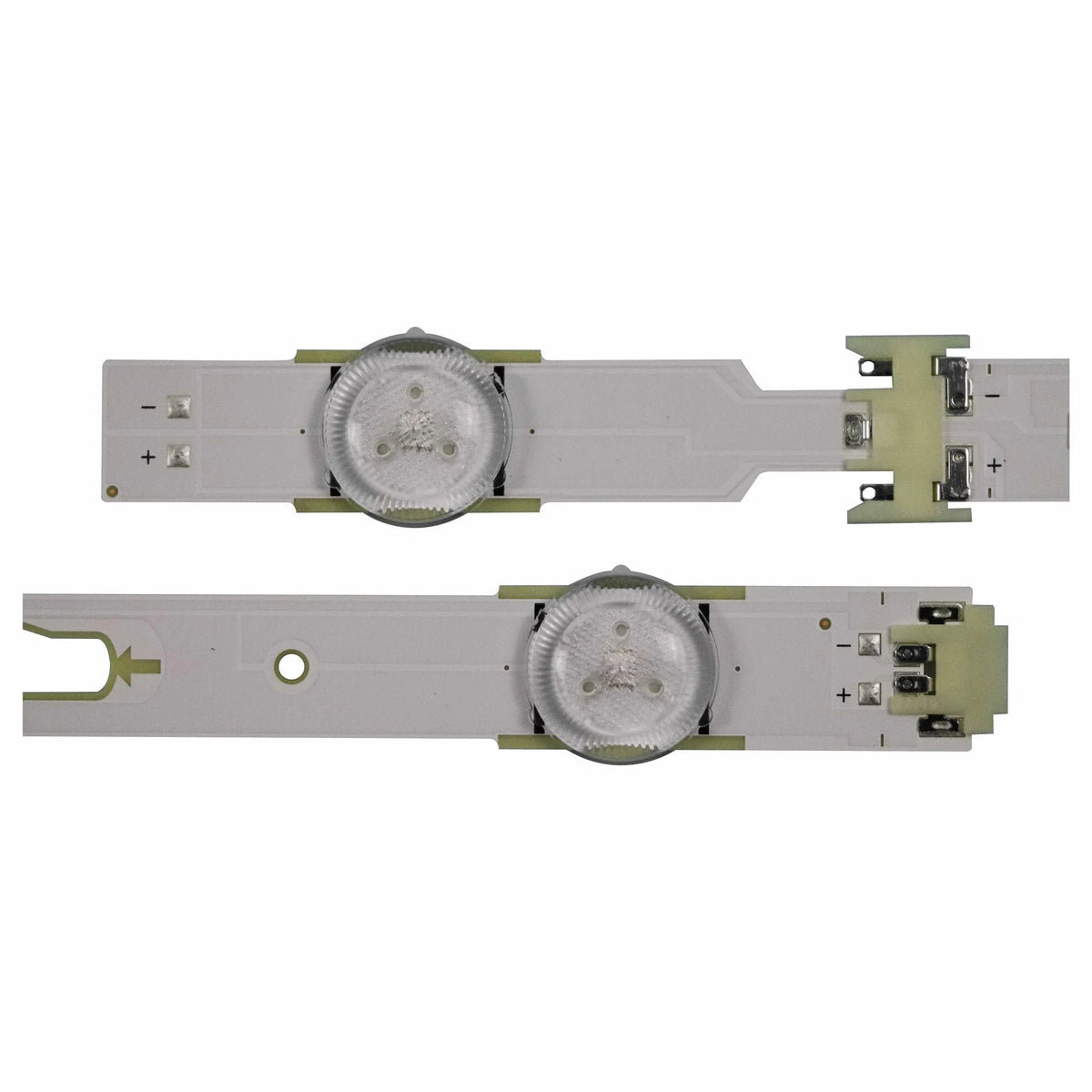 bande led rétro éclairage blanc moderne 3v connecteurs boutons commandes 12 pièces