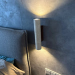 applique murale moderne pierre marbrée beige gris luminaire E27 28cm 32cm 6000K 4000K 3000K