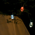 Guirlande lumineuse LED allumée en ambiance intérieure