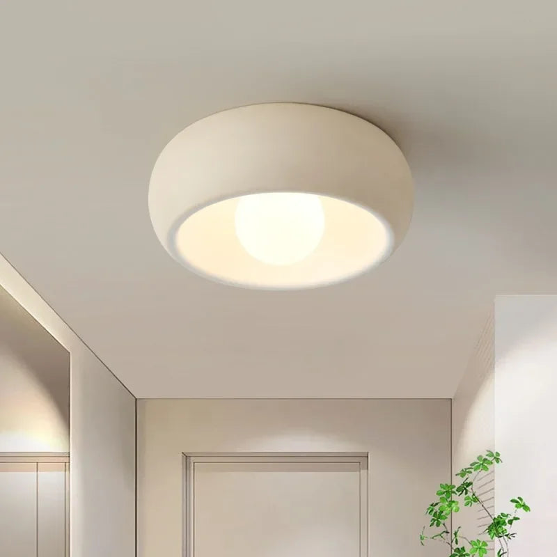 lampe moderne blanc mat éclairage led facile certification sécuritéflux lumineux élevé tension large blanc