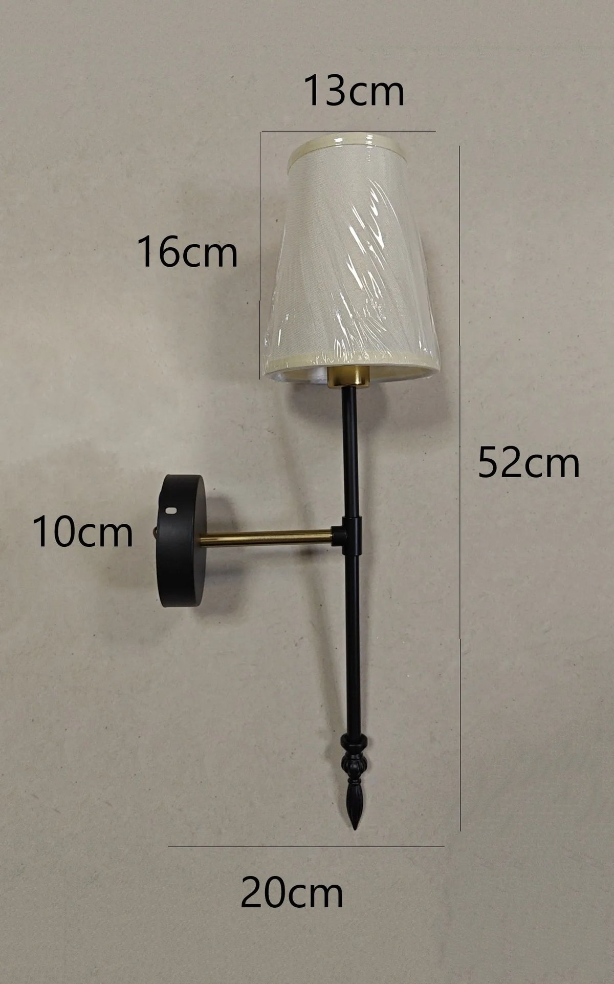appliques murales modernes abat jour tissu led or blanc gris bleu jaune minimaliste fixées
