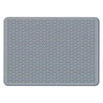 tapis protection silicone anti dérapant moderne gris texture points adhésif plaque cuisson