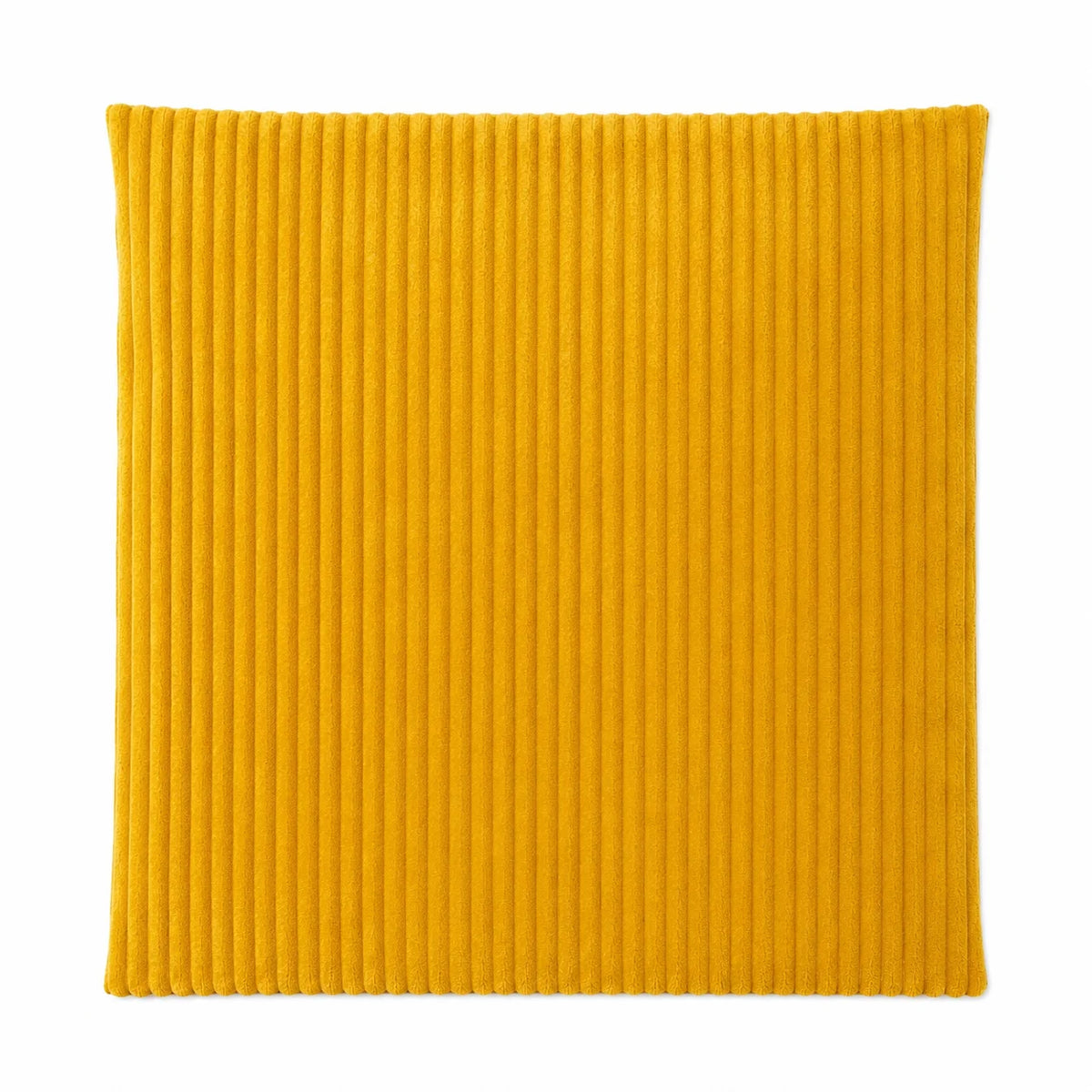 couvre lit velours côtelé vert olive simple 45cm 45cm polyester zip caché doux