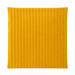 couvre lit velours côtelé vert olive simple 45cm 45cm polyester zip caché doux