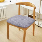 couvre siège moderne gris clair rayures horizontales ruban sécurité polyester