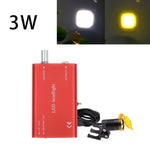 lampe torche led 3w noir rouge bleu argent clip magnétique moderne compact