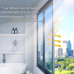 film solaire miroir adhésif fenêtre opacité protection uv isolation thermique décoratif vitrage intérieur moderne