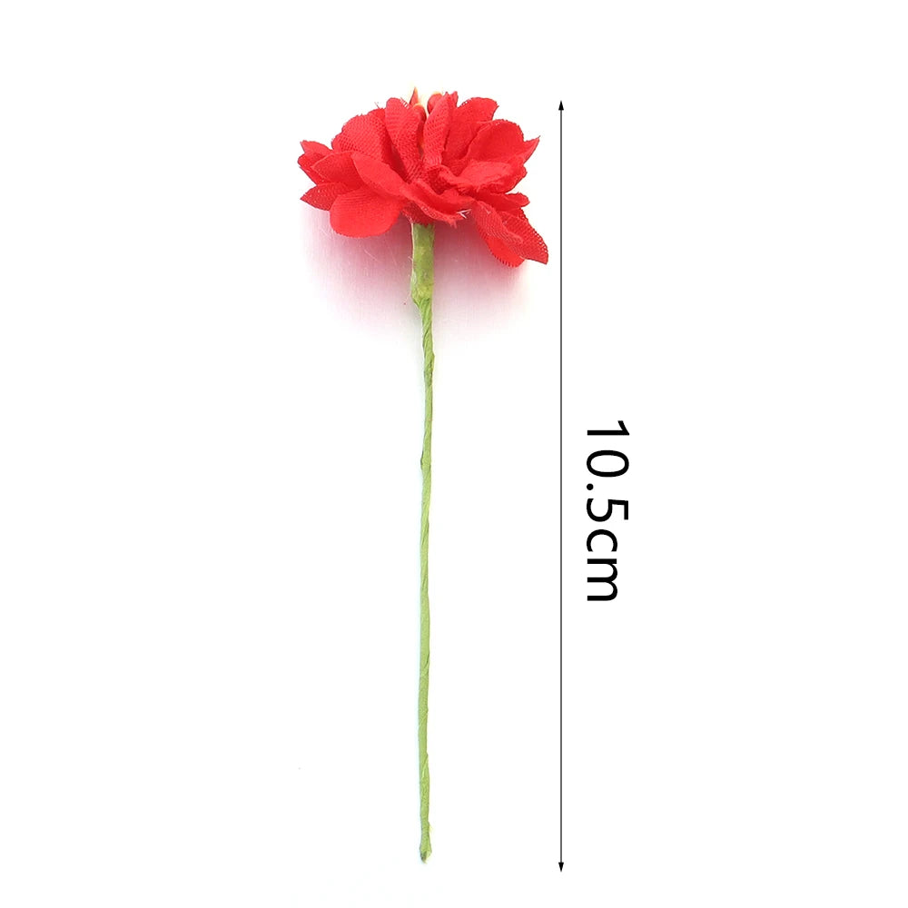 fleurs artificielles bouquet rouge rose blanc moderne détaillé intérieur décoration anniversaire baby shower mariage