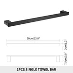 porte serviettes mural acier inoxydable noir doré argenté lisse moderne vis
