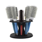 porte outils coiffeur présentoir brosses ciseaux peigne salon noir rose bleu professionnel utilitaire