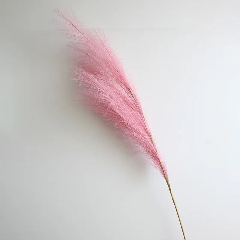 décoration mariage boho herbe pampas artificielle 100cm plumes séchées naturel rustique intérieur anniversaire