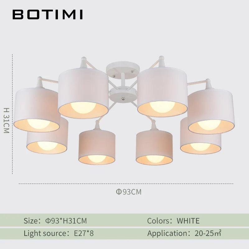 lampe suspendue moderne toile lin blanc noir beige opacité montage encastré led flux lumineux
